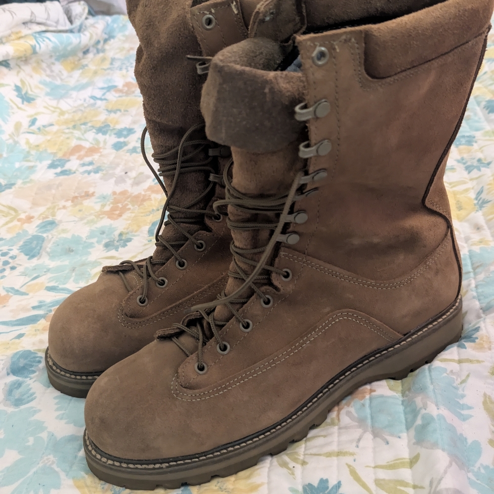 Leather Shoe Size 10½ Label - Grey Interior